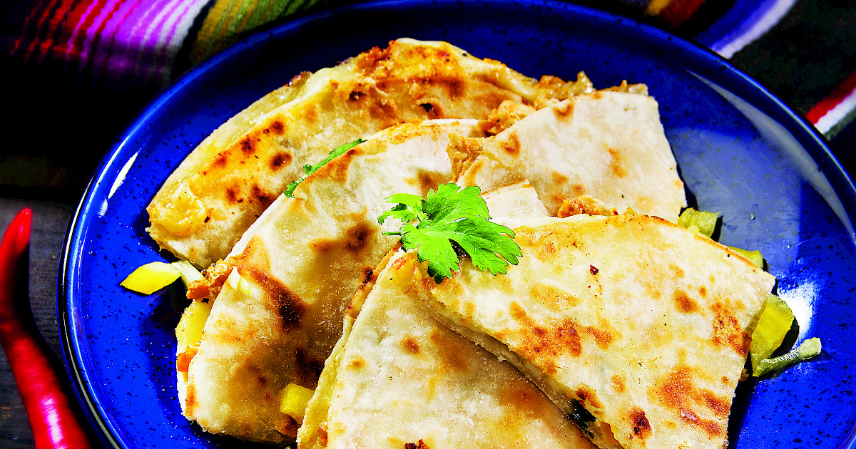 Gluteenittomat broilerquesadillat Keliakialiitto