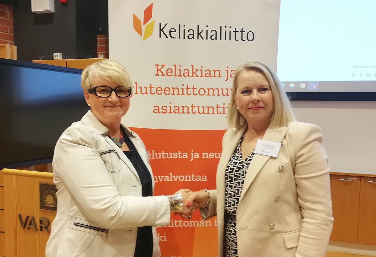 Kati Kiljunen ja Niina Puronurmi.