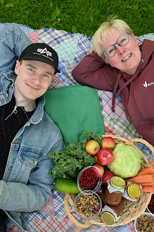 Miika Wynne-Ellis ja Eija Lindberg. Kuva: Tuulamaria Lempiälä